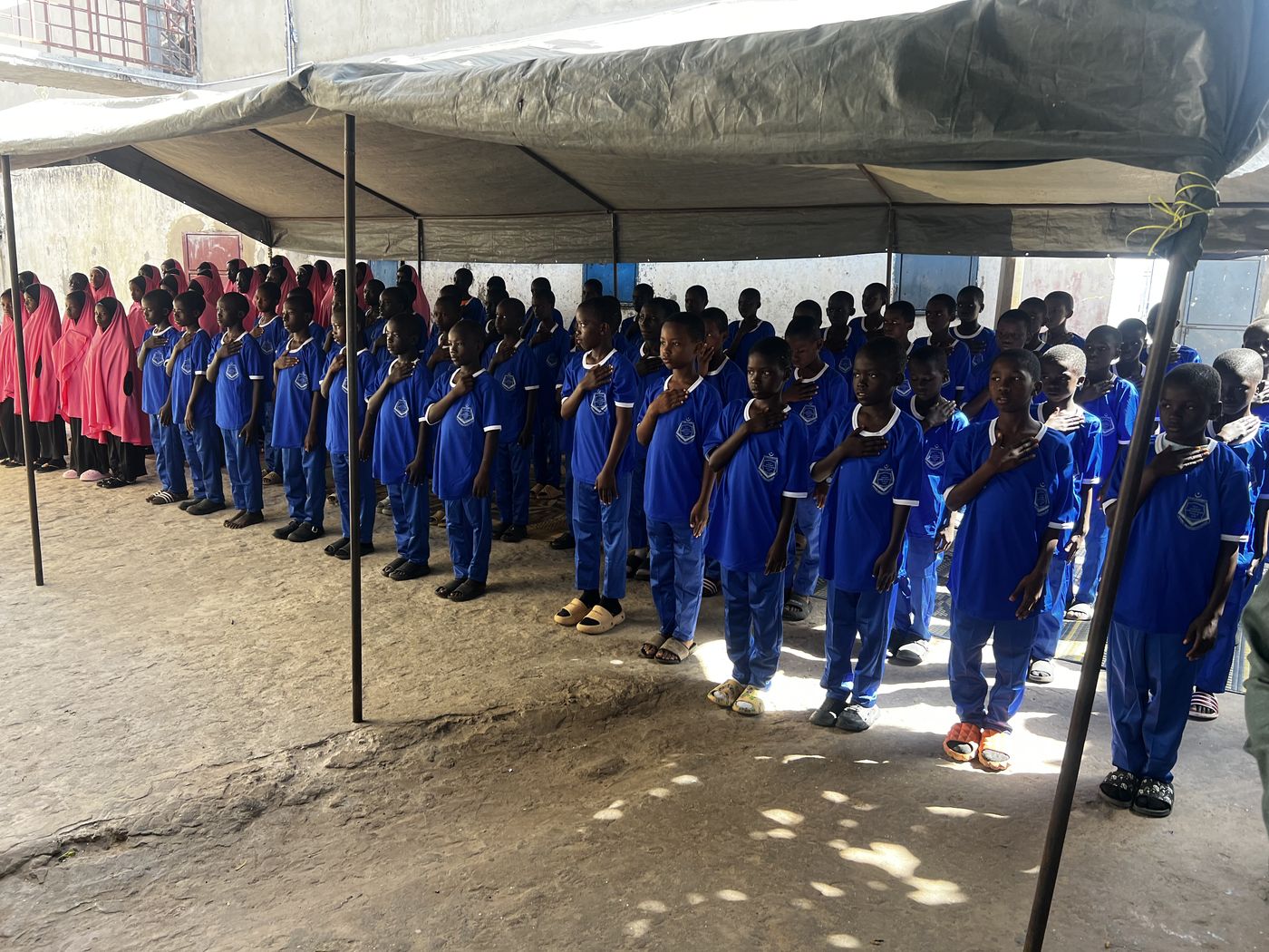 SUQS students in uniform